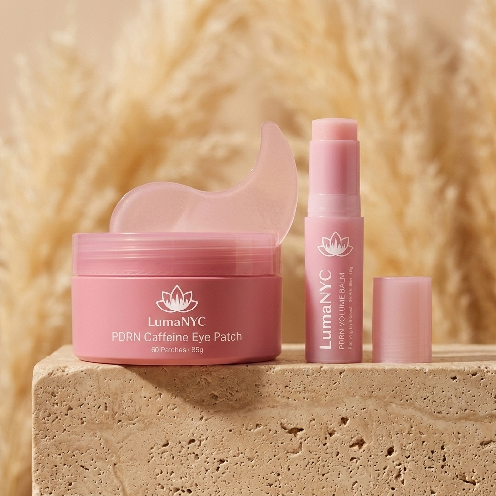 LumaNYC PDRN Power Duo — eye patches and filler stick