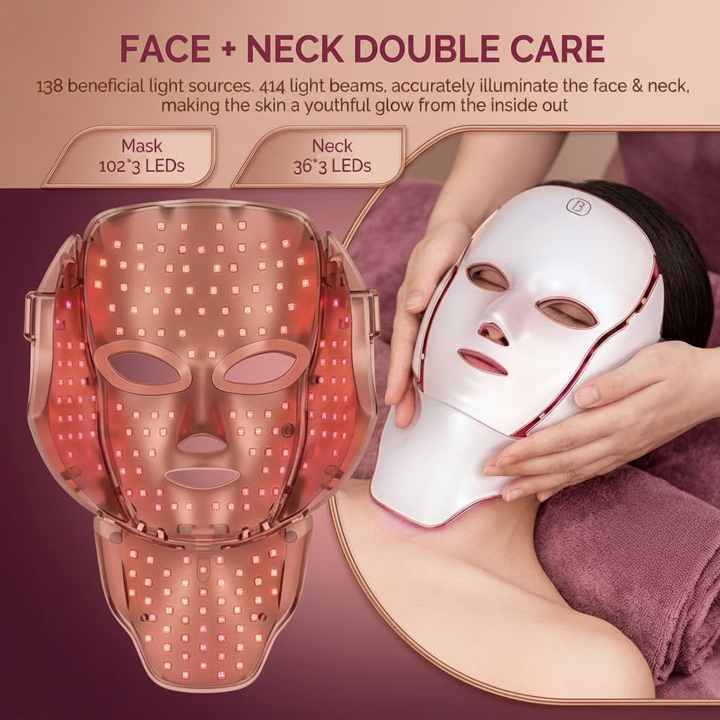 lumaNYC Light & Glow™ LED Face Mask
