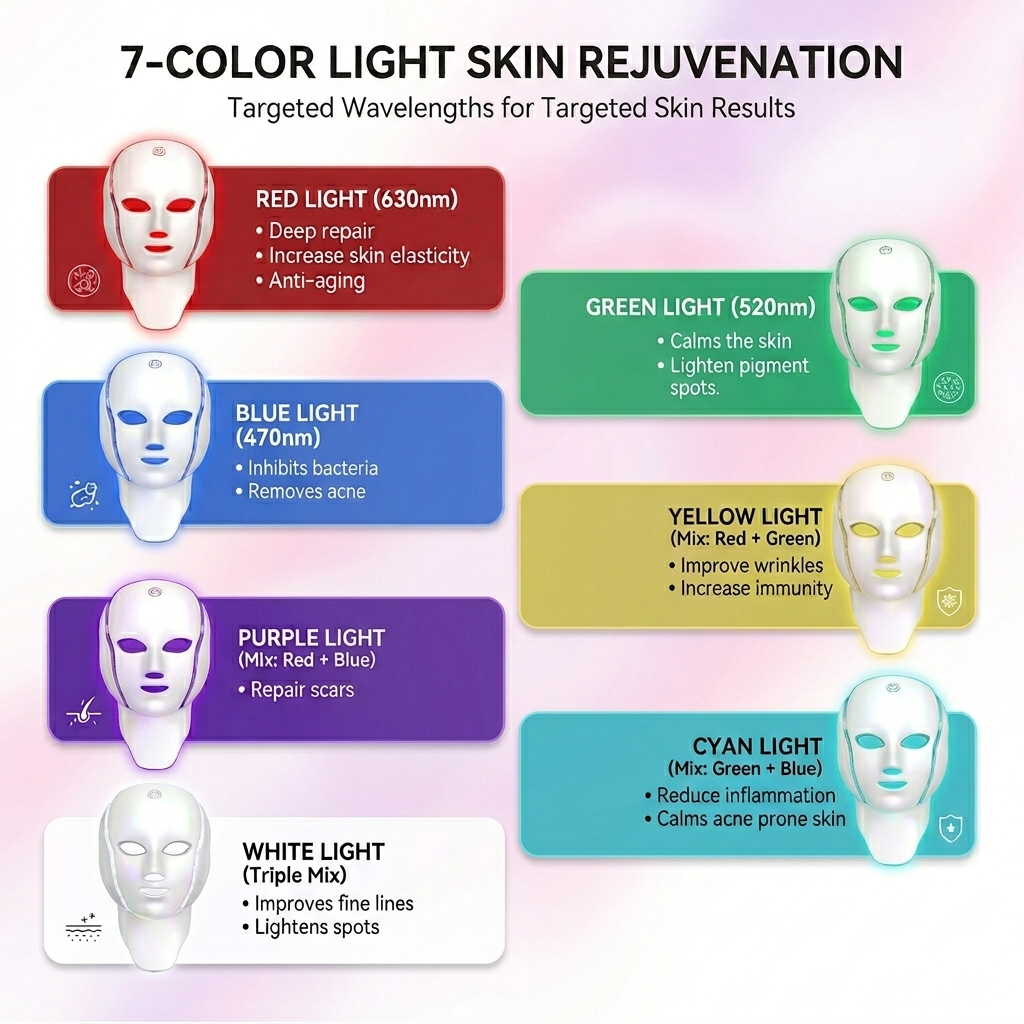 lumaNYC Light & Glow™ LED Face Mask